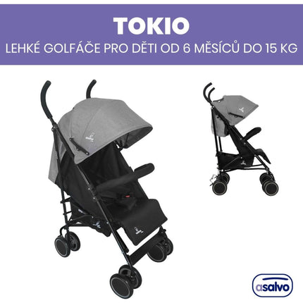 Asalvo Buggy Tokio 6 m – 15 kg anthracite