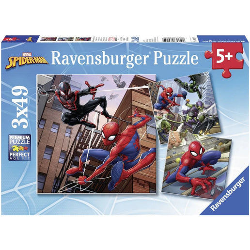 Ravensburger Puzzle: Spider-Man in Aktion 3 x 49 Teile