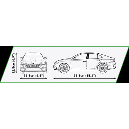 Cobi 24343 Škoda Octavia im Maßstab 1:12 2405 Teile
