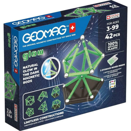 Geomag Glow Recycled 42 Teile