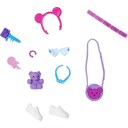 Barbie Modegeschichten, Accessoires, thematische Pakete für die Puppe