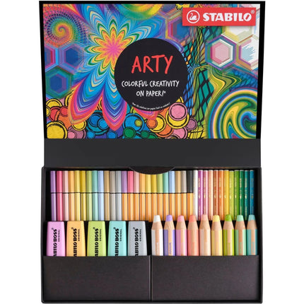 STABILO ARTY Kreativset Pastell 50 Stk.