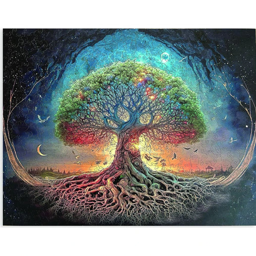 Holzpuzzle Baum des Lebens I. A2