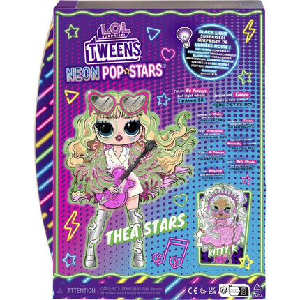 LOL Surprise Neon Pop Star Tweens Puppe Thea Stars