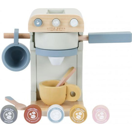 Holz-Kaffeemaschine