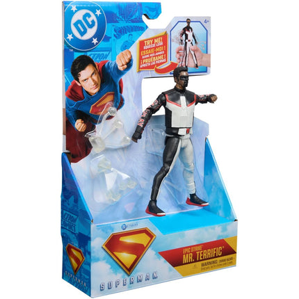 Superman Film-Figur 15 cm mit Action-Bewegung Mr. Terrific