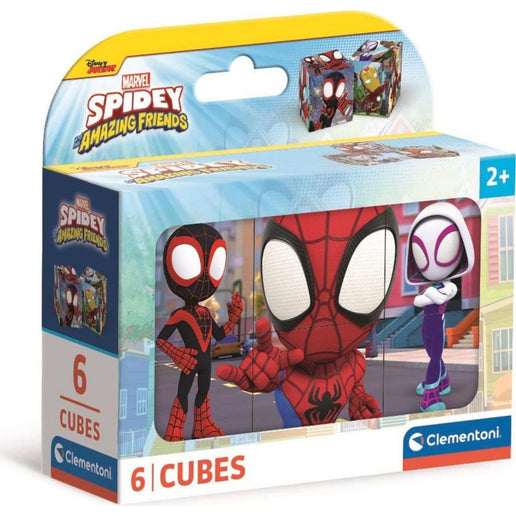 Puzzle Spidey und seine Super-Freunde Bildwürfel 6 Stk.