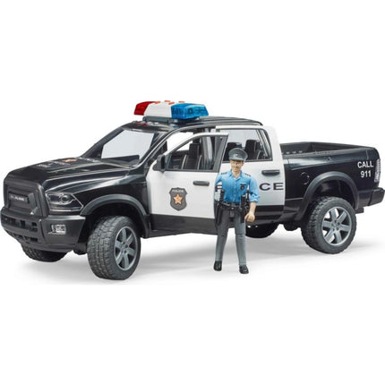 Bruder 2505 RAM 2500 Polizei mit Figur 1:16