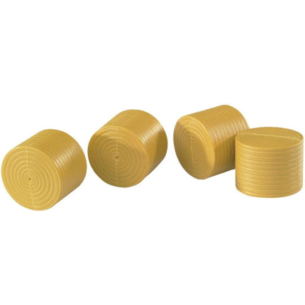 Bruder 2344 Runde Ballen gelb für Bruder 2121 4 Stk.