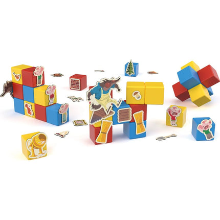 Geomag Magicube Drei kleine Schweinchen 42 Teile