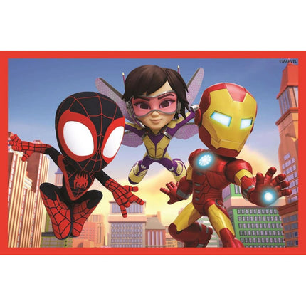 Puzzle Spidey und seine Super-Freunde Bildwürfel 6 Stk.