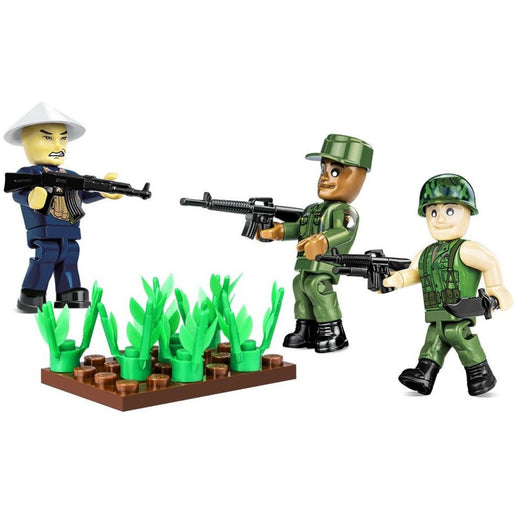 Cobi 2047 Figuren mit Zubehör Vietnamkrieg 30 Teile