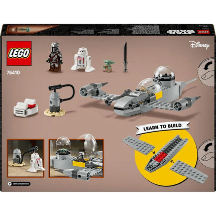 LEGO® Star Wars™ 75410 Mando, Grogu und der Jäger N-1 Starfighter™