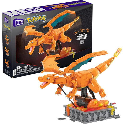 MEGA Pokémon Bewegliche Figur – Charizard
