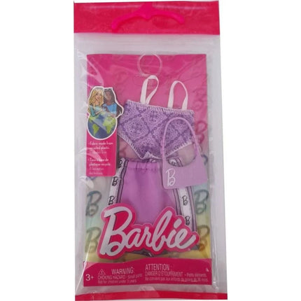Barbie Outfit mit Zubehör in praktischer Verpackung HRH37