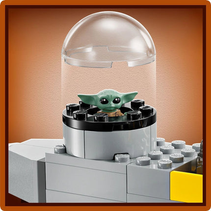 LEGO® Star Wars™ 75410 Mando, Grogu und der Jäger N-1 Starfighter™