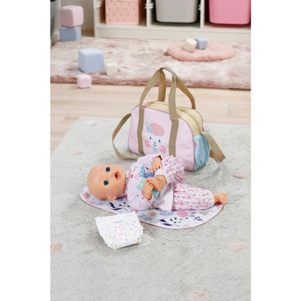 BABY born Wickeltasche Blumen