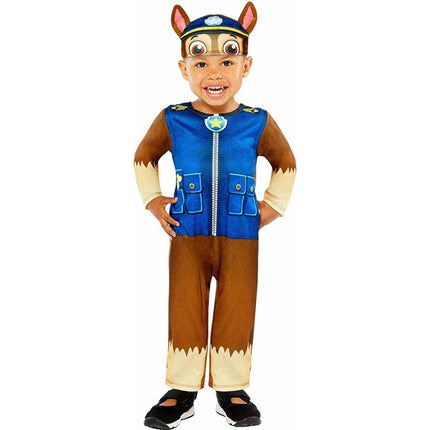 Kinderkostüm PAW Patrol – Helfer auf vier Pfoten Chase 92 - 98 cm