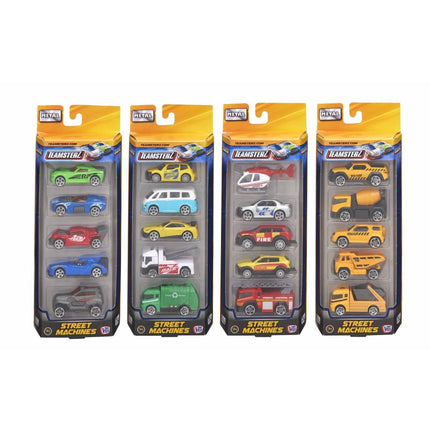 Teamsterz Autos 5er-Pack