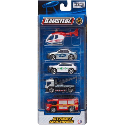 Teamsterz Autos 5er-Pack