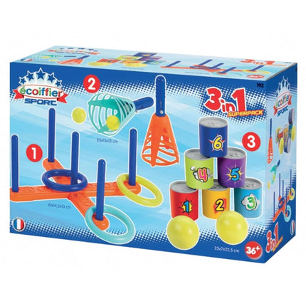 Ecoiffier Spieleset 3 in 1