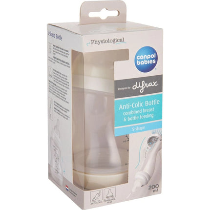 Antikolik-Weithalsflasche S Shape 200 ml