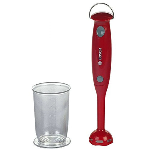 Stabmixer Bosch mit Becher-Messbecher rot-grau