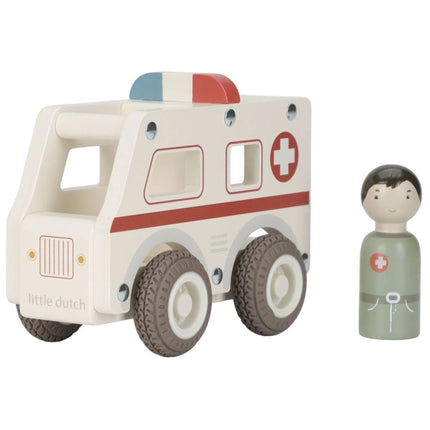 Holzkrankenwagen