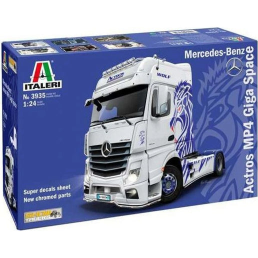 Modellbausatz LKW 3935 Mercedes-Benz ACTROS MP4 Giga Space 1:24