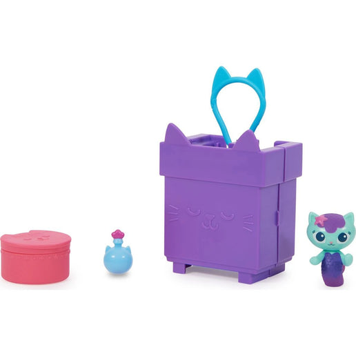 Aufklappbares Set Anhänger lila - Gabbys Puppenhaus