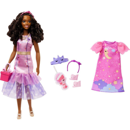Meine erste Barbie Puppe Tag und Nacht rosa HMM67