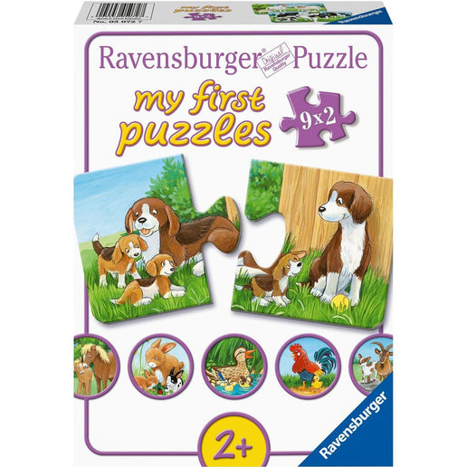Ravensburger Puzzle: Tiere auf dem Hof 9 x 2 Teile