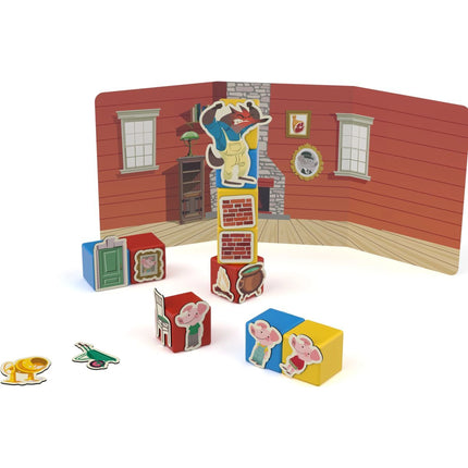 Geomag Magicube Drei kleine Schweinchen 42 Teile