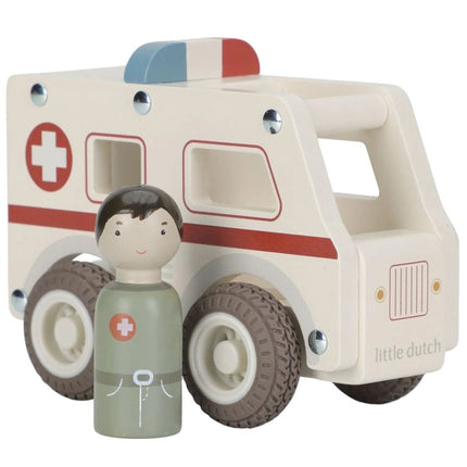 Holzkrankenwagen