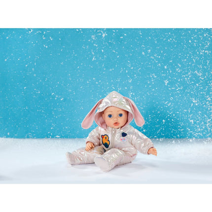 BABY born Winter-Overall cremefarben 43 cm
