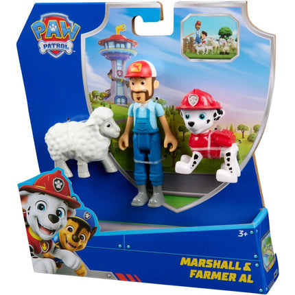 Set mit drei Figuren Marshal - PAW Patrol – Helfer auf vier Pfoten