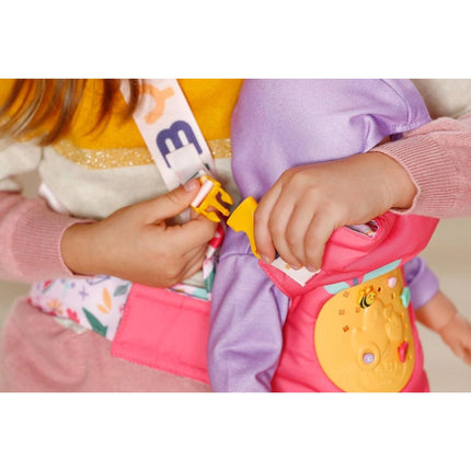 BABY born Babytrage mit aufsteckbaren Verzierungen