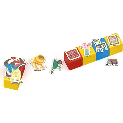Geomag Magicube Drei kleine Schweinchen 42 Teile