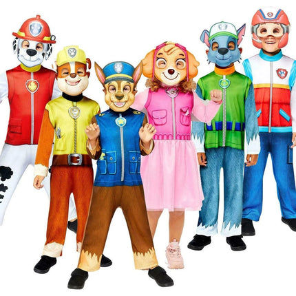 Kinderkostüm PAW Patrol – Helfer auf vier Pfoten Marshall 92 - 104 cm