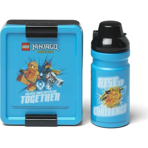 LEGO® Ninjago Brotzeit-Set Flasche und Box Blau