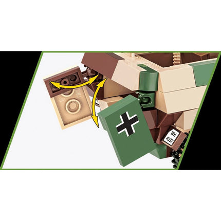Cobi 2283 Zweiter Weltkrieg Sd. Kfz. 251 9 Stummel 485 Teile