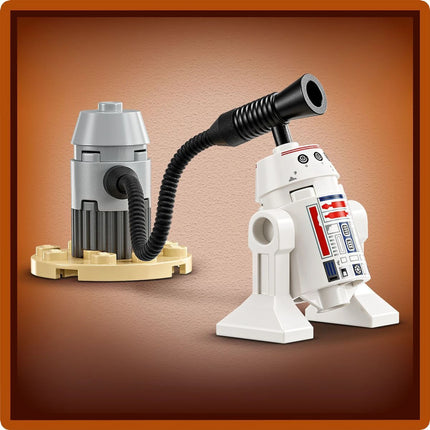LEGO® Star Wars™ 75410 Mando, Grogu und der Jäger N-1 Starfighter™