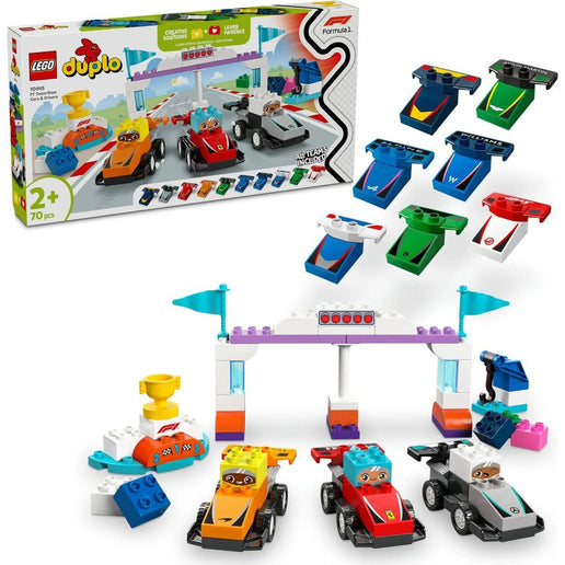 LEGO® DUPLO® 10445 Rennwagen und Fahrer des F1®-Teams