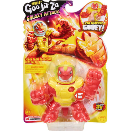 Goo Jit Zu Figur Galaktischer Angriff Serie 5 Solar Blast Blazagon 12 cm