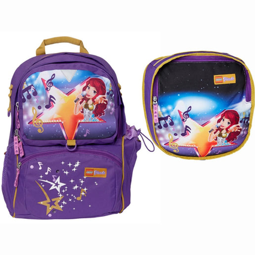 LEGO® Friends PopStar Freshmen Schulranzen, 2-teiliges Set