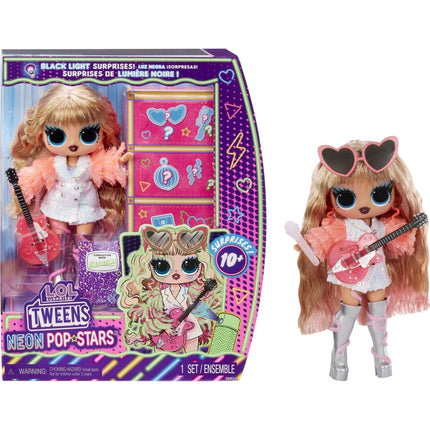 LOL Surprise Neon Pop Star Tweens Puppe Thea Stars