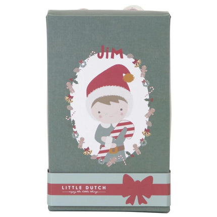 Puppe Jim weihnachtlich 35 cm
