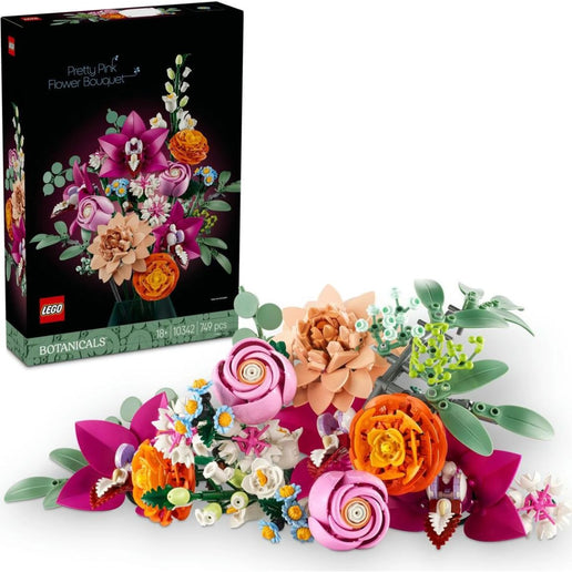 LEGO® Botanicals 10342 Wunderschöner Strauß aus rosa Blumen