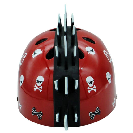 Helm Piraten rot Größe S