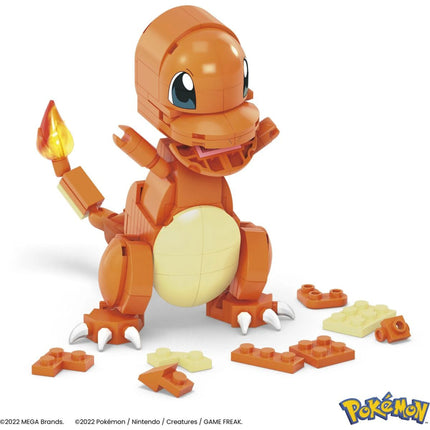 MEGA Baue und stelle deinen Pokémon Charmander aus